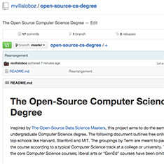 The Open-Source Computer Science Degree